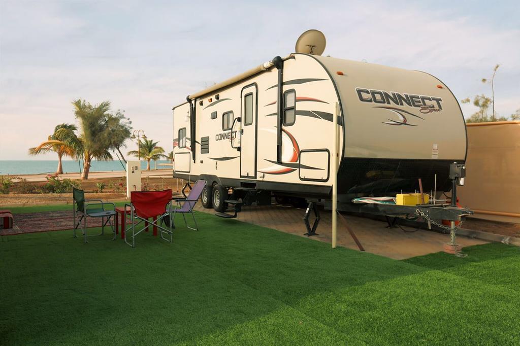 Al Ward Beach Caravan Resort - Families Only Yanbu Exterior foto